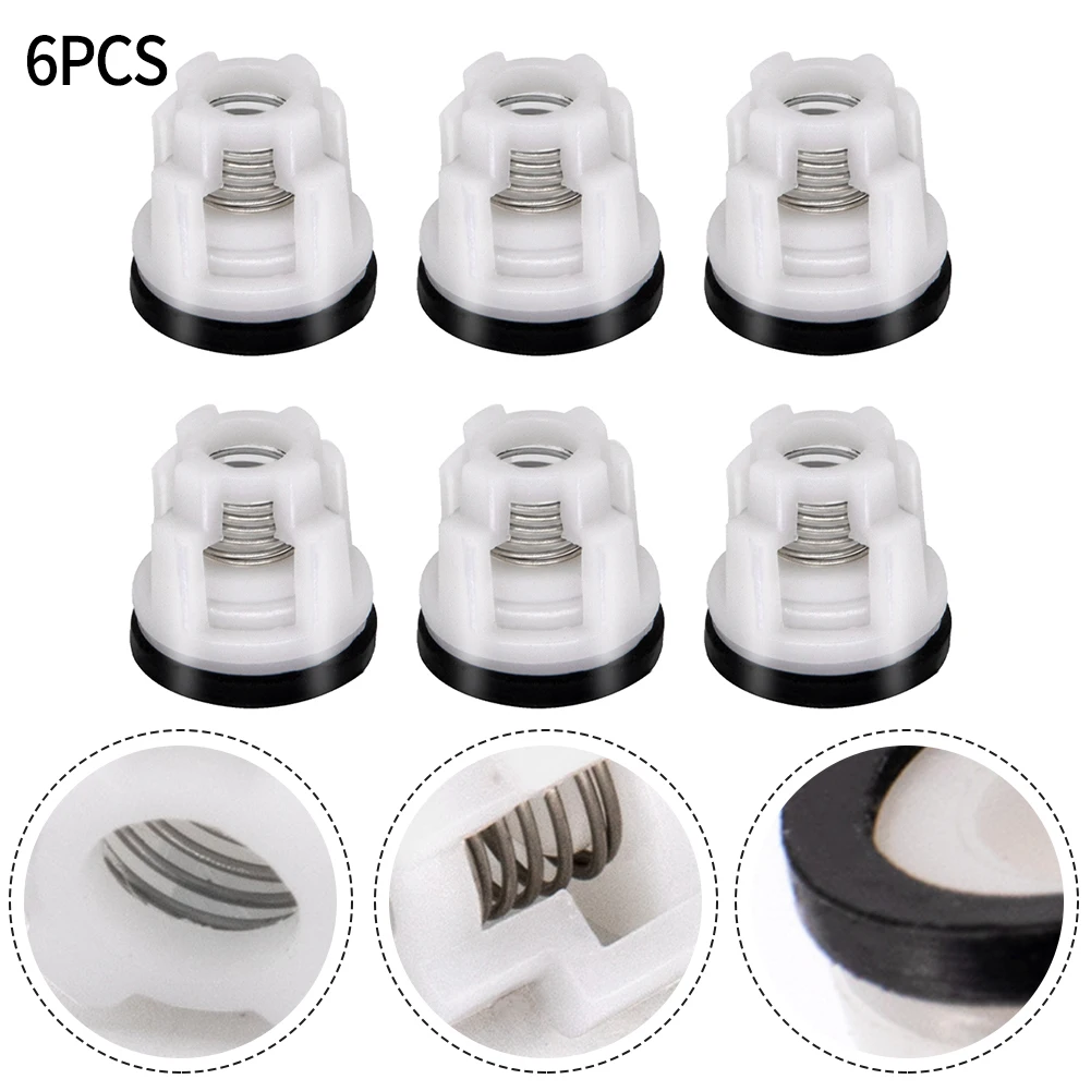 6pcs High-pressure Washer Check Valve Cleaning Machine Check Valve Kit Car Washer Maintenance Parts Cleaning Inlet Outlet Parts
6pcs High-pressure Washer Check Valve Cleaning Machine Check Valve Kit Car Washer Maintenance Parts Cleaning Inlet Outlet Parts