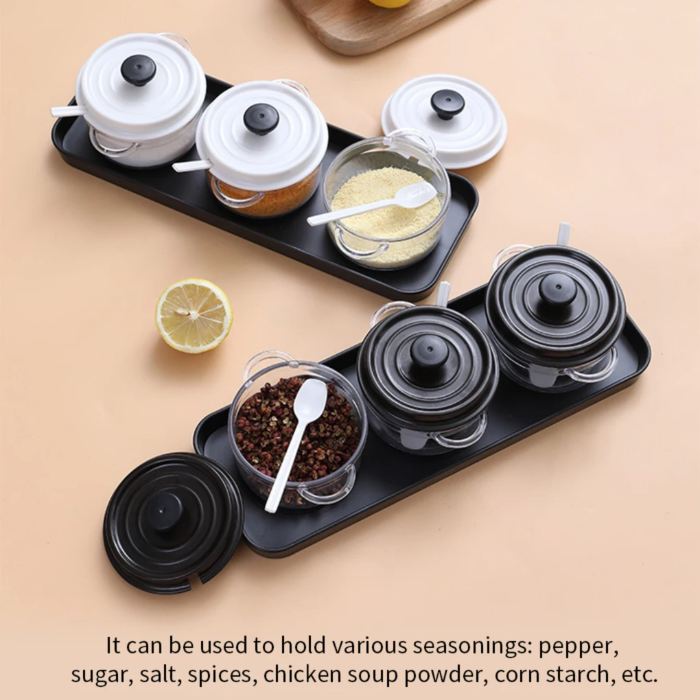 3pcs Creative Nordic Style Seasoning Can Set Salt Shaker Spice Glass Jar Organizer Container With Spoons Kitchen Accessories
3pcs Creative Nordic Style Seasoning Can Set Salt Shaker Spice Glass Jar Organizer Container With Spoons Kitchen Accessories