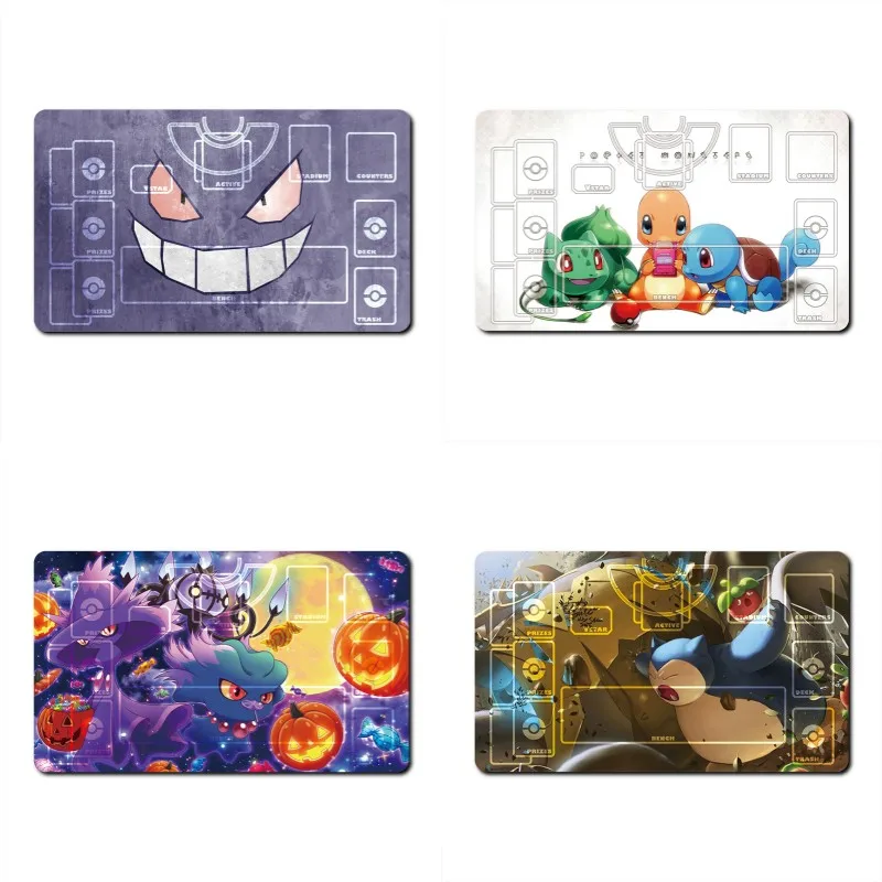 Персонажи мультфильма Pokemon Psyduck Charizard Gengar Сквиртл PTCG боевой стол коврик классика Аниме Коллекция открыток игрушка подарок
Персонажи мультфильма Pokemon Psyduck Charizard Gengar Сквиртл PTCG боевой стол коврик классика Аниме Коллекция открыток игрушка подарок