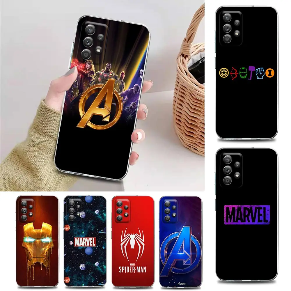 Assemble Logo of the Marvel Clear Phone Case for Samsung A71 A72 A73 A01 A11 A12 A13 A22 A23 A31 A32 A41 A51 A52 A53 4G 5G Case
Assemble Logo of the Marvel Clear Phone Case for Samsung A71 A72 A73 A01 A11 A12 A13 A22 A23 A31 A32 A41 A51 A52 A53 4G 5G Case