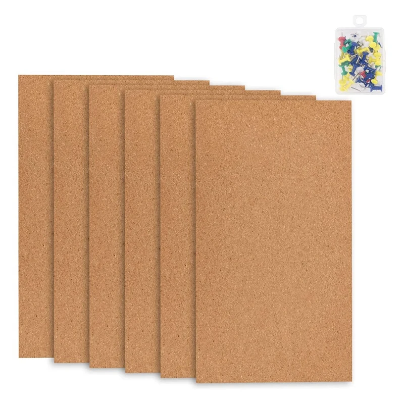 6 Pack Cork Bulletin Board,1/2Inch Thick Cork Boards Frameless Cork Tiles,Wall Decor Cork Board Tiles For Office, School
6 Pack Cork Bulletin Board,1/2Inch Thick Cork Boards Frameless Cork Tiles,Wall Decor Cork Board Tiles For Office, School
