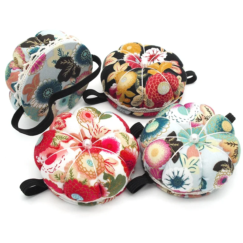 Sewing Needles Storage Big Pin Cushion Pumpkin Shape Design With Wrist Belt Sewing Accessory Knitting Kit Tool 
Sewing Needles Storage Big Pin Cushion Pumpkin Shape Design With Wrist Belt Sewing Accessory Knitting Kit Tool