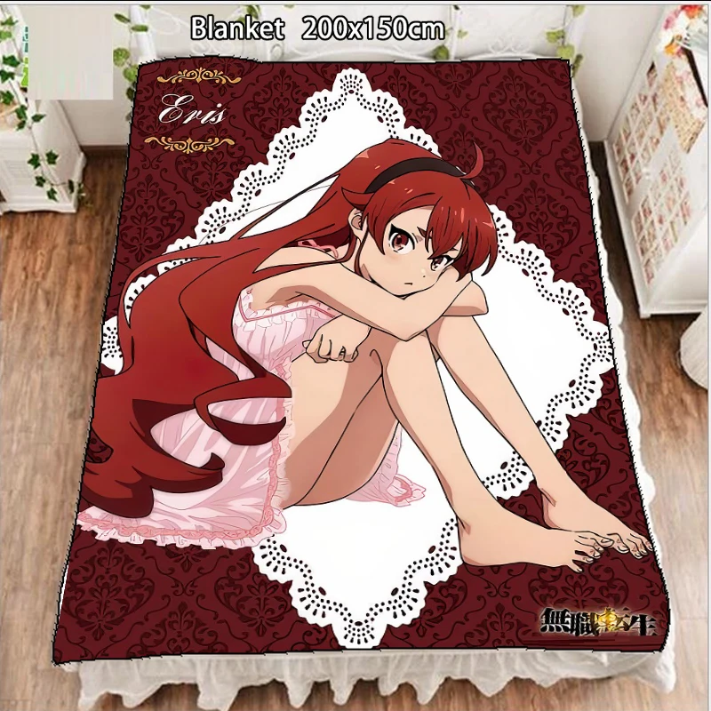 Anime Fleece Blanket Mushoku Tensei: Jobless Reincarnation Eris Greyrat quilt carpet soft bedding accessories 200x150cm
Anime Fleece Blanket Mushoku Tensei: Jobless Reincarnation Eris Greyrat quilt carpet soft bedding accessories 200x150cm