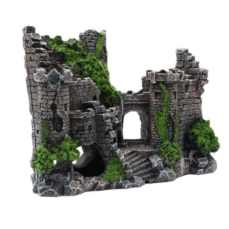 Fish Tanks Resin Decoration Aquariums Realistic Castle Landscaping Decorations Castle Shelter House Ornament Landscape N84C
Fish Tanks Resin Decoration Aquariums Realistic Castle Landscaping Decorations Castle Shelter House Ornament Landscape N84C