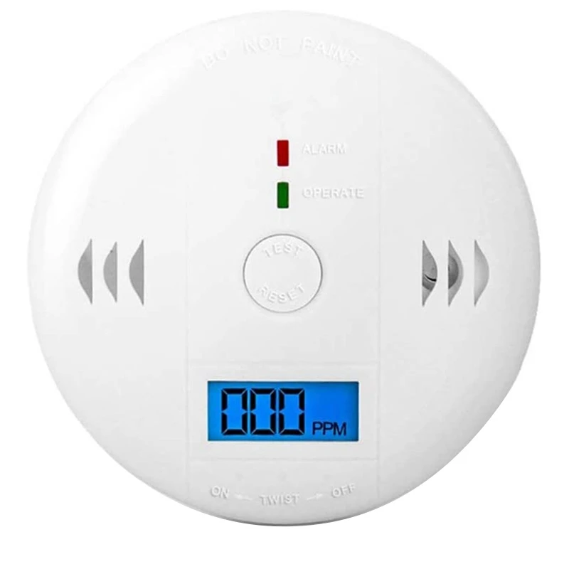 Carbon Monoxide Detector Gas Detection Digital Display Carbon Monoxide Alarm Power Detector
Carbon Monoxide Detector Gas Detection Digital Display Carbon Monoxide Alarm Power Detector
