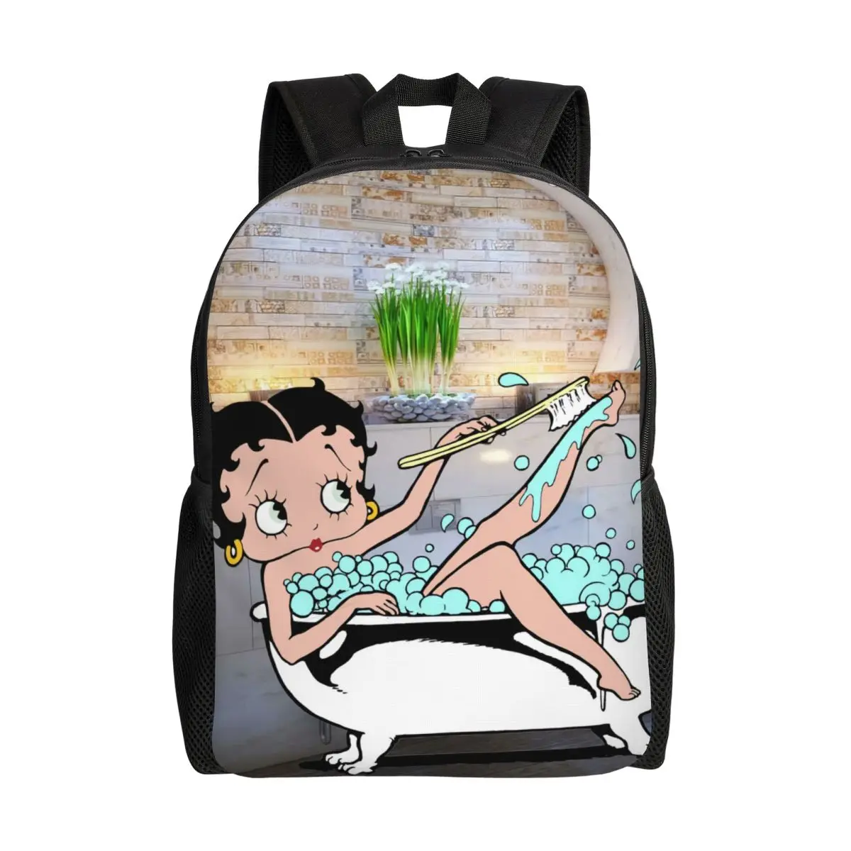 Personalized Cartoon Girl Boop Bettys Backpacks Women Men Basic Bookbag for College School Bags
Personalized Cartoon Girl Boop Bettys Backpacks Women Men Basic Bookbag for College School Bags