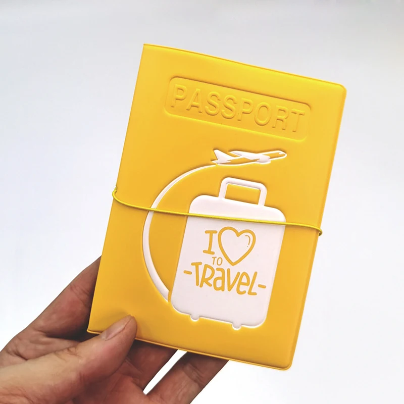 I Love to Travel Passport Protection Cover Fashion PVC Waterproof Passport Case Elastic Rope Anti-lost ID Card Passport Holder
I Love to Travel Passport Protection Cover Fashion PVC Waterproof Passport Case Elastic Rope Anti-lost ID Card Passport Holder
