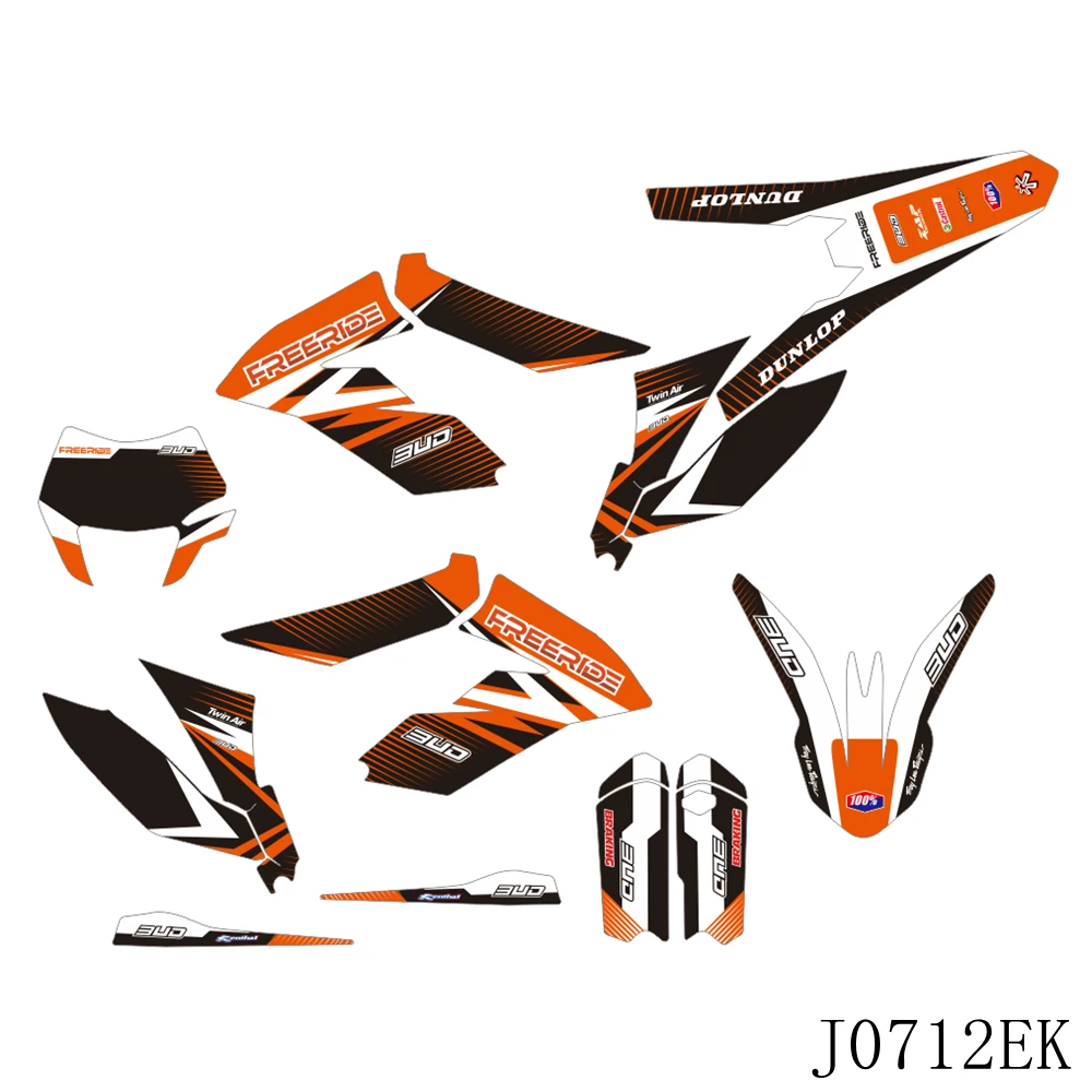 Full Graphics Decals Stickers Motorcycle Background Custom Number Name For KTM Freeride 250 350
Full Graphics Decals Stickers Motorcycle Background Custom Number Name For KTM Freeride 250 350
