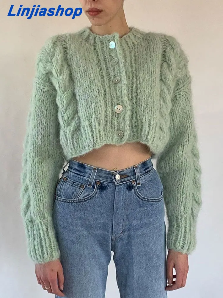 Fancy Knitted Cardigan Sweater Woman Clothes 2022 Autumn Round Neck Long Sleeve Sweaters Outwear Female Vintage Simple Gilet Top
Fancy Knitted Cardigan Sweater Woman Clothes 2022 Autumn Round Neck Long Sleeve Sweaters Outwear Female Vintage Simple Gilet Top