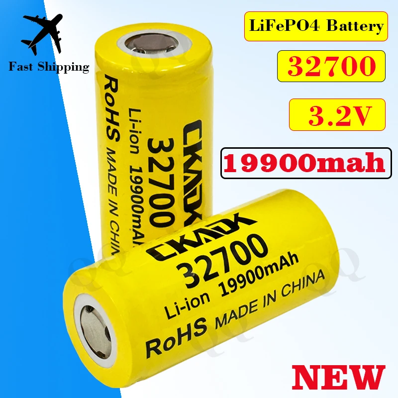 New 70A 3.2V 32700 19900mAh LiFePO4 Battery 35A Continuous Discharge Maximum 55A High Power Brand Battery
New 70A 3.2V 32700 19900mAh LiFePO4 Battery 35A Continuous Discharge Maximum 55A High Power Brand Battery