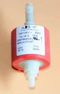 1 шт., электромагнитный насос для кофемашины, 14 Вт 
1 шт., электромагнитный насос для кофемашины, 14 Вт