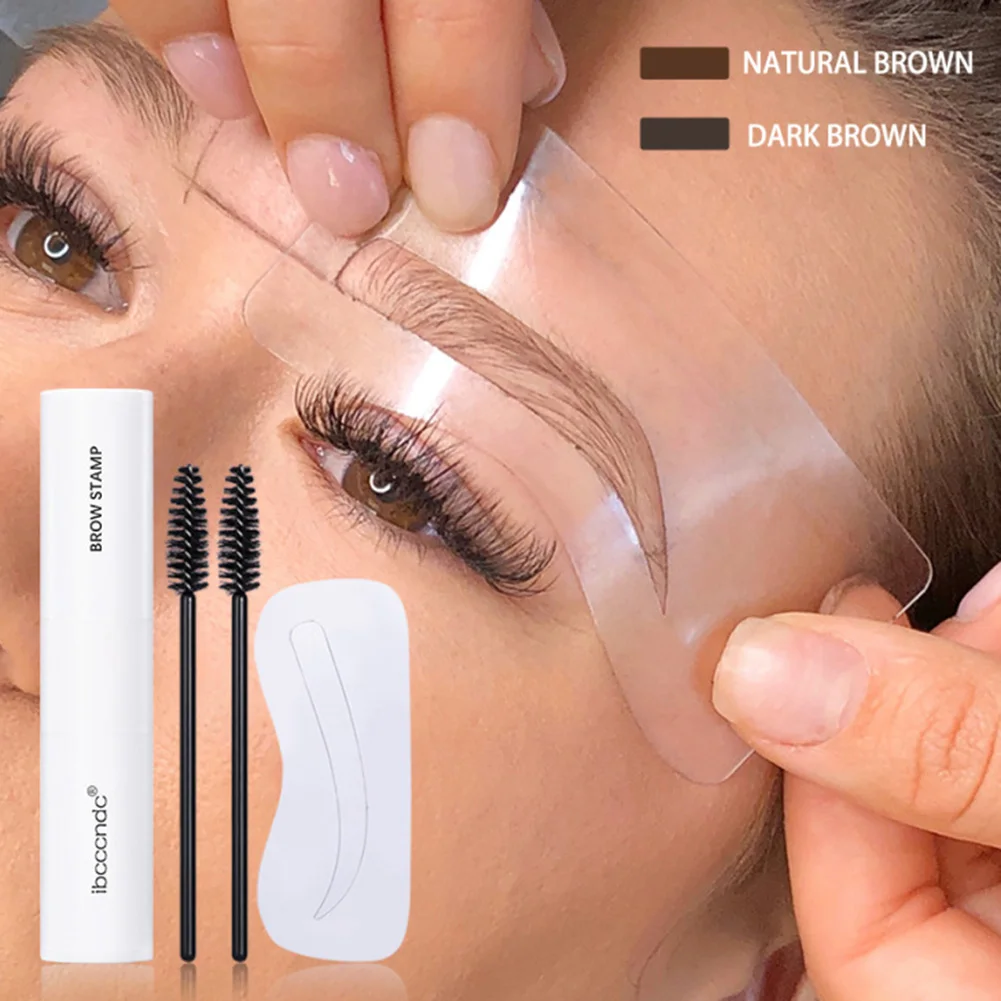 Eyebrow Stamp Shaping Kit Double Head Eye Brow Powder Makeup Brow Enhancers With Eyebrow Stencils Hairline Filling
Eyebrow Stamp Shaping Kit Double Head Eye Brow Powder Makeup Brow Enhancers With Eyebrow Stencils Hairline Filling