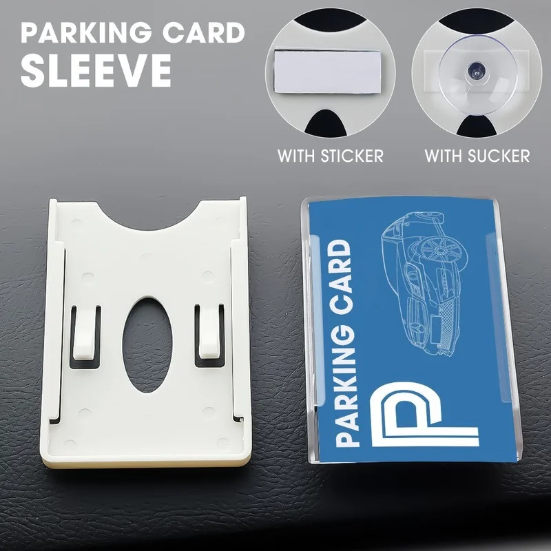 Car Card Holder Parking Ticket Sleeve for Windshield Glass Tag ID IC Card Clip Cover Car Organizer Durable Interior Accessories
Car Card Holder Parking Ticket Sleeve for Windshield Glass Tag ID IC Card Clip Cover Car Organizer Durable Interior Accessories