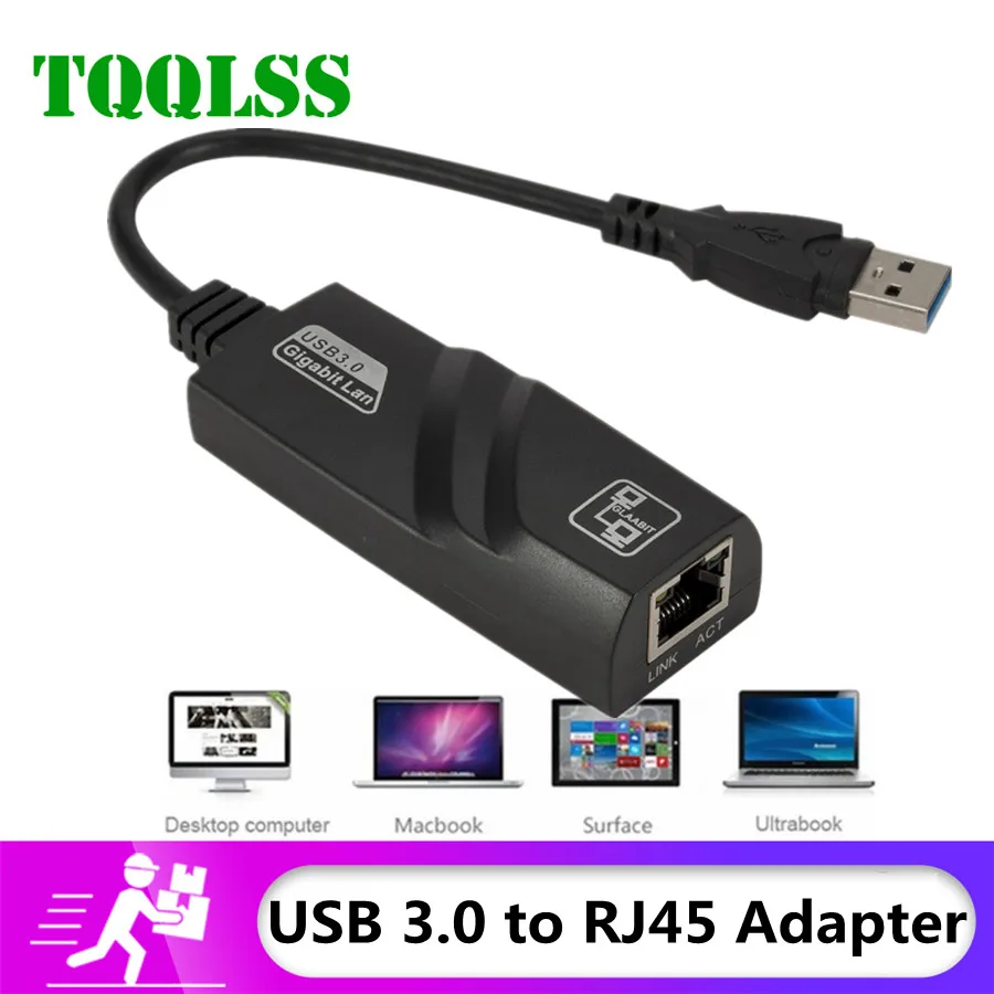 External Free Drive USB 3.0 Gigabit LAN USB to RJ45 NIC RTL8153 Lan Ethernet Adapter for Computer for Macbook Laptop Ethernet
External Free Drive USB 3.0 Gigabit LAN USB to RJ45 NIC RTL8153 Lan Ethernet Adapter for Computer for Macbook Laptop Ethernet