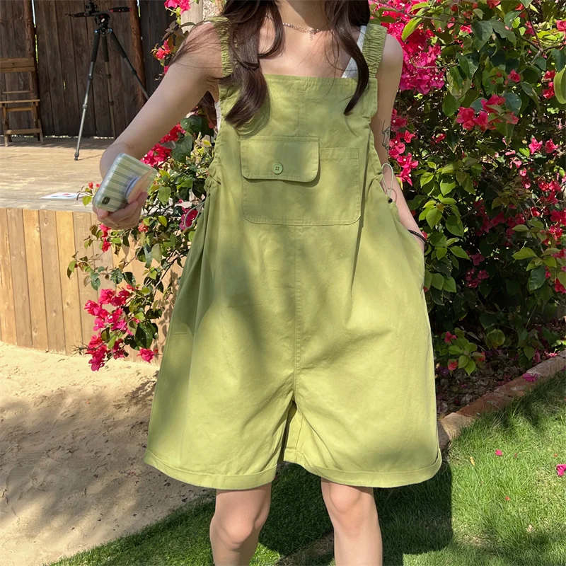 rompers for women Summer Casual Wide Leg Shorts Women's 2022 New High Waist Overalls With Pockets broeken dames body suit
rompers for women Summer Casual Wide Leg Shorts Women's 2022 New High Waist Overalls With Pockets broeken dames body suit