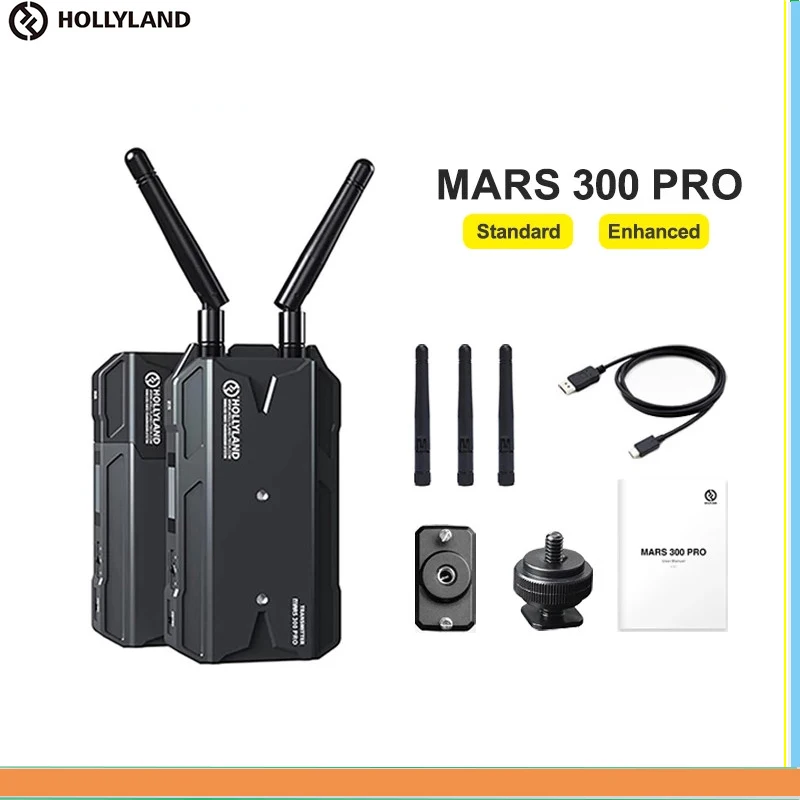 Hollyland Mars 300 Pro Wireless Video Transmitter 0.1s Latency Loopout For Videographer Photographer Filmmaker TV Monitor
Hollyland Mars 300 Pro Wireless Video Transmitter 0.1s Latency Loopout For Videographer Photographer Filmmaker TV Monitor