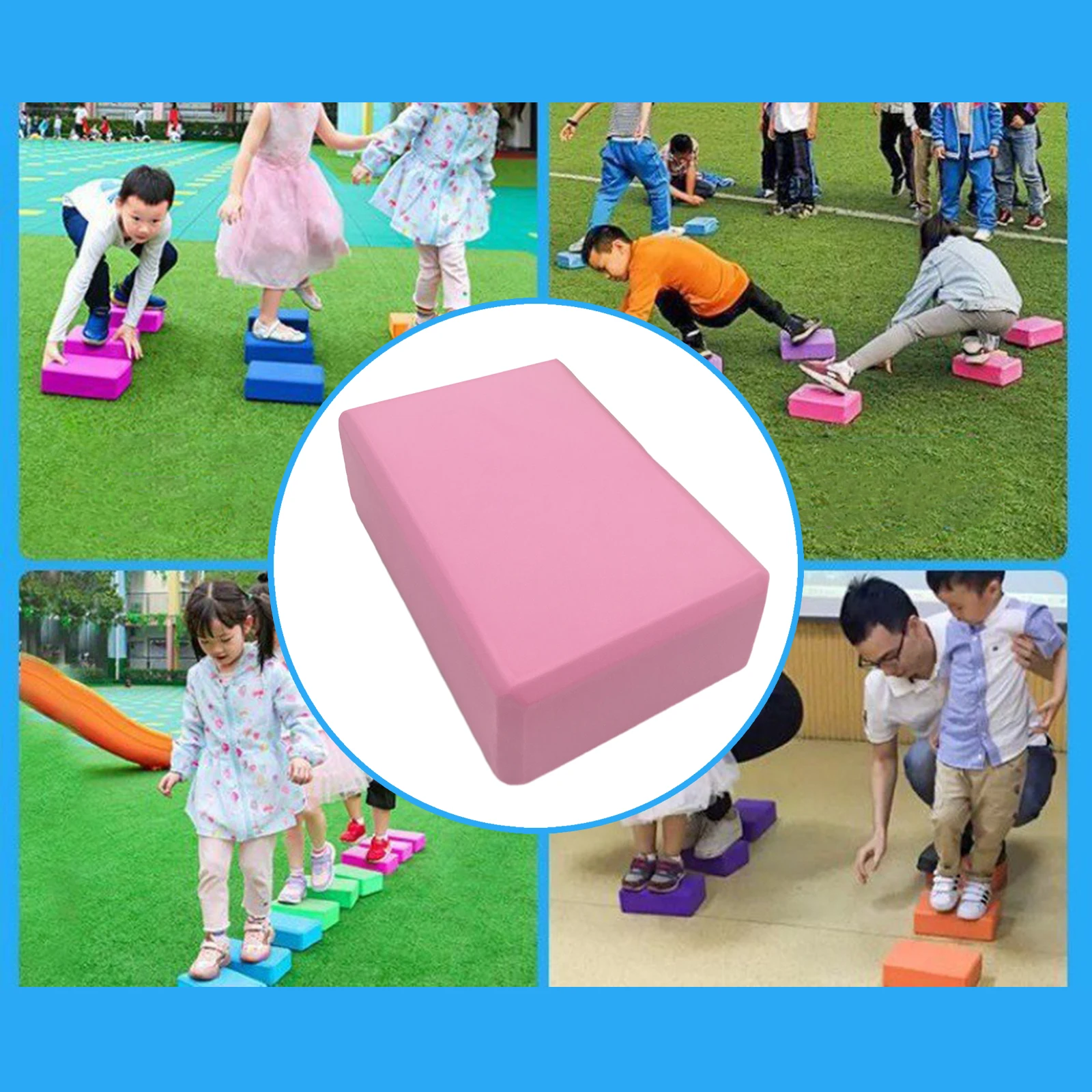 Rainbow Stepping Stones Balance River Stones Training Children Coordination Skills Obstacle Course Family Game Kids Sensory Toys
Rainbow Stepping Stones Balance River Stones Training Children Coordination Skills Obstacle Course Family Game Kids Sensory Toys