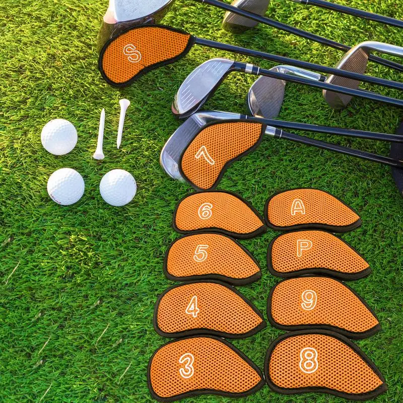 10Pcs Golf Club Head Covers Nylon Mesh Golf Club Head Protector Protective Covers Outdoor Golf Sports Accessory 
10Pcs Golf Club Head Covers Nylon Mesh Golf Club Head Protector Protective Covers Outdoor Golf Sports Accessory