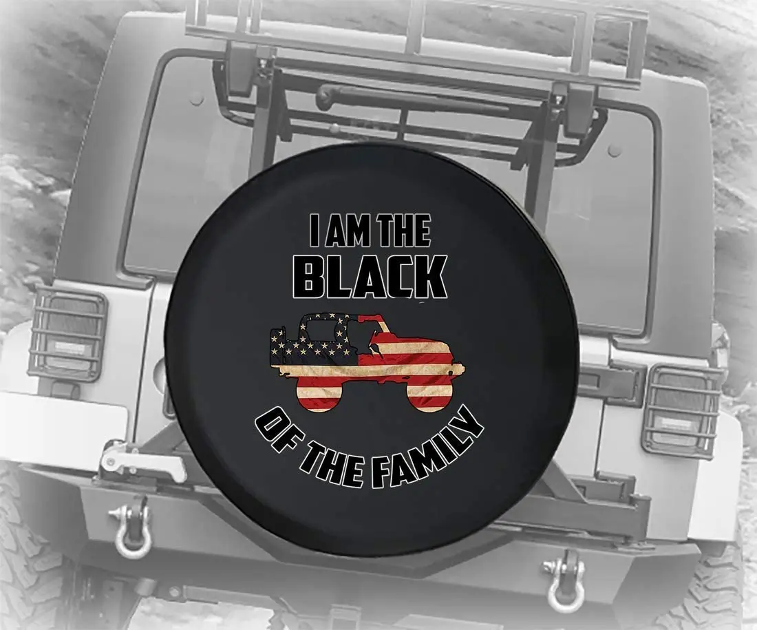 I Am The Black Sheep of The Family Vintage Flag Print 4x4 Off Road Vehicle Spare Tire COVER CAR Camper RV Accessories 30 Inch
I Am The Black Sheep of The Family Vintage Flag Print 4x4 Off Road Vehicle Spare Tire COVER CAR Camper RV Accessories 30 Inch