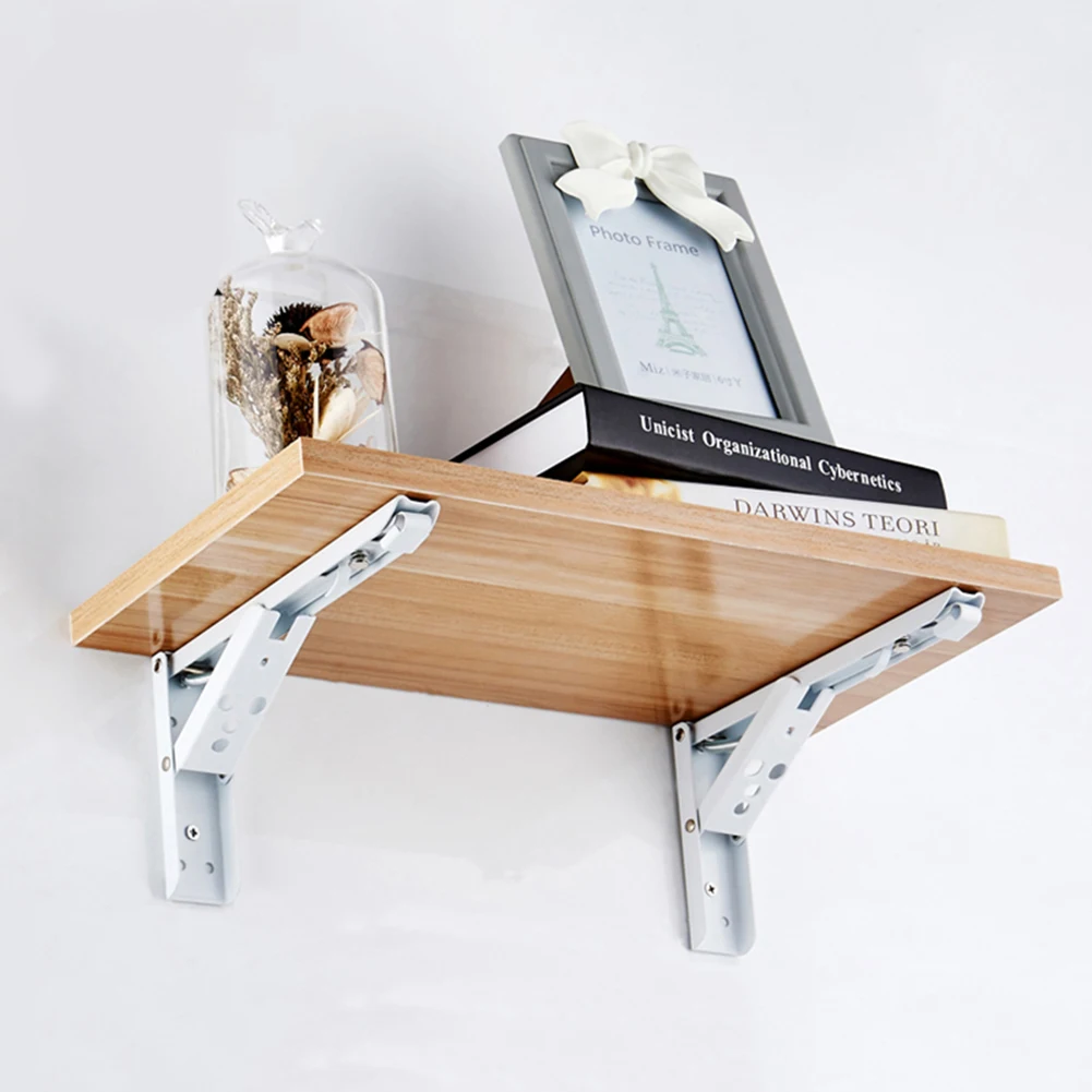Shelf Bracket Folding Bracket 8-14 Inches Foldable Silver/White/Black Stainless Steel Brand New Easy To Install
Shelf Bracket Folding Bracket 8-14 Inches Foldable Silver/White/Black Stainless Steel Brand New Easy To Install
