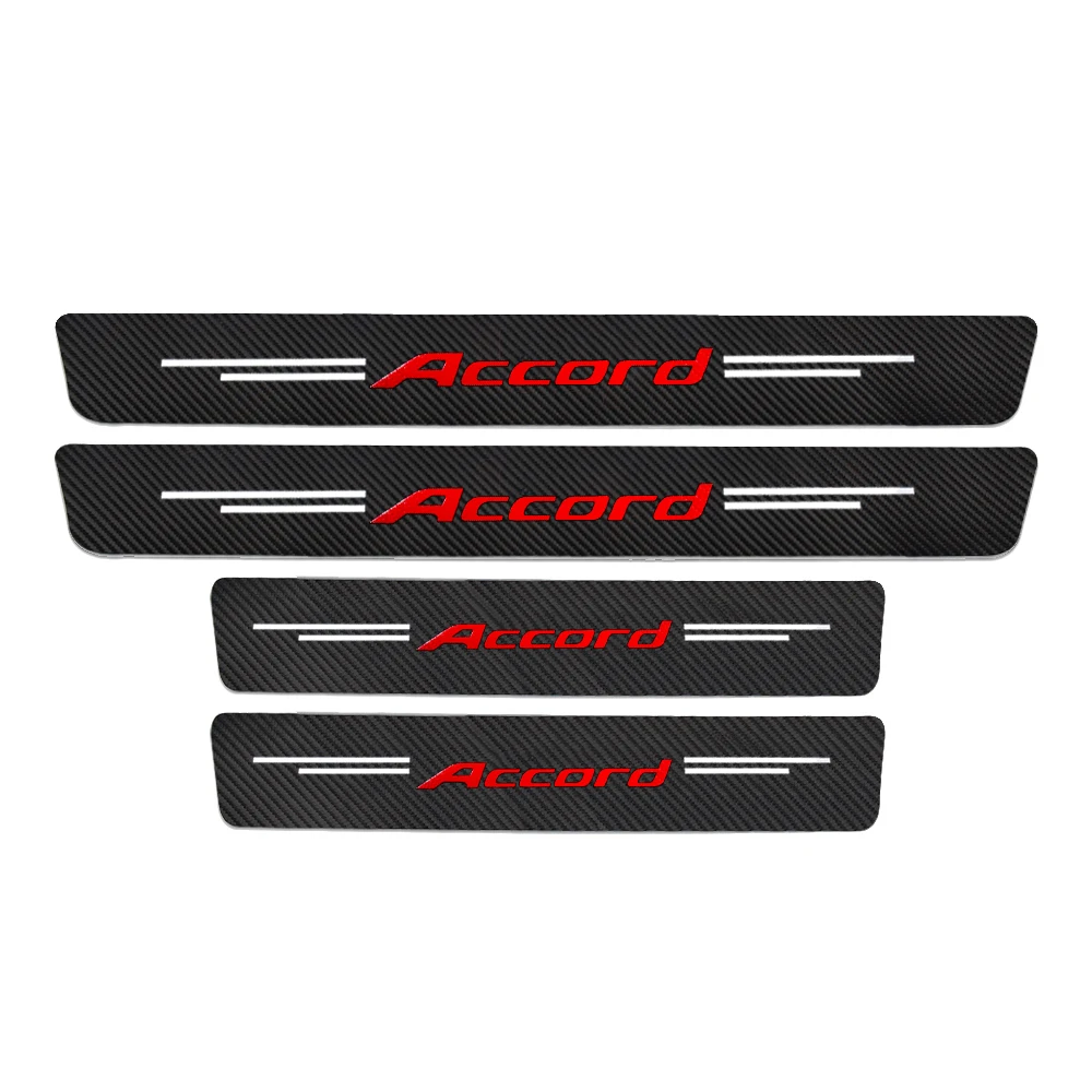 4Pcs For Honda Accord 7 8 9 10 2021 2020 2019 2018 2017 2016 2015 2014 2013 Car Door Threshold Red Sticker Tuning Accessories
4Pcs For Honda Accord 7 8 9 10 2021 2020 2019 2018 2017 2016 2015 2014 2013 Car Door Threshold Red Sticker Tuning Accessories