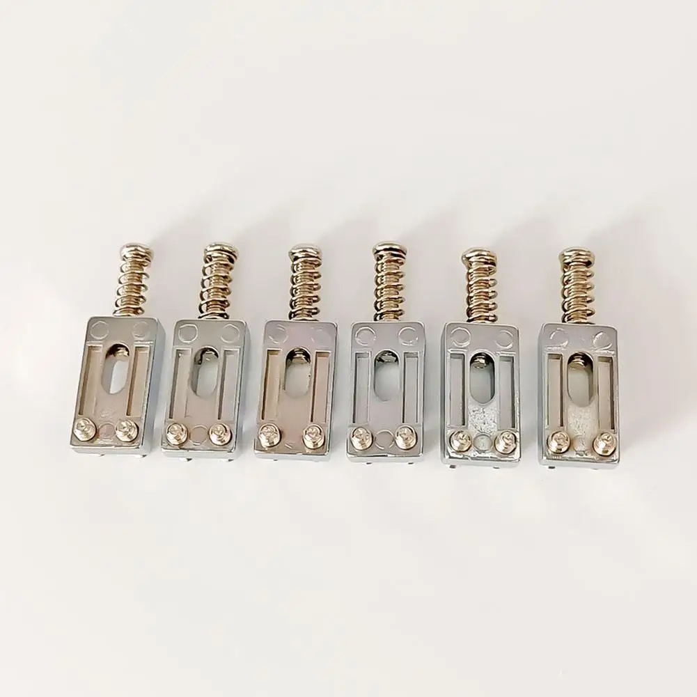 2023 6pcs Guitar Bridge Saddle Rollers Bridge String Saddles Compatible For St Electric Guitar Bass Accessories Drop shipping
2023 6pcs Guitar Bridge Saddle Rollers Bridge String Saddles Compatible For St Electric Guitar Bass Accessories Drop shipping
