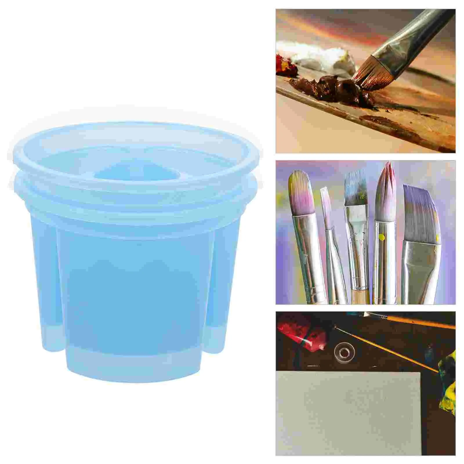 2 Pcs Pail Lid Washing Machine Cleaner Artist Brush Washer Container Lid Bucket Tool Painting Brush Basin
2 Pcs Pail Lid Washing Machine Cleaner Artist Brush Washer Container Lid Bucket Tool Painting Brush Basin