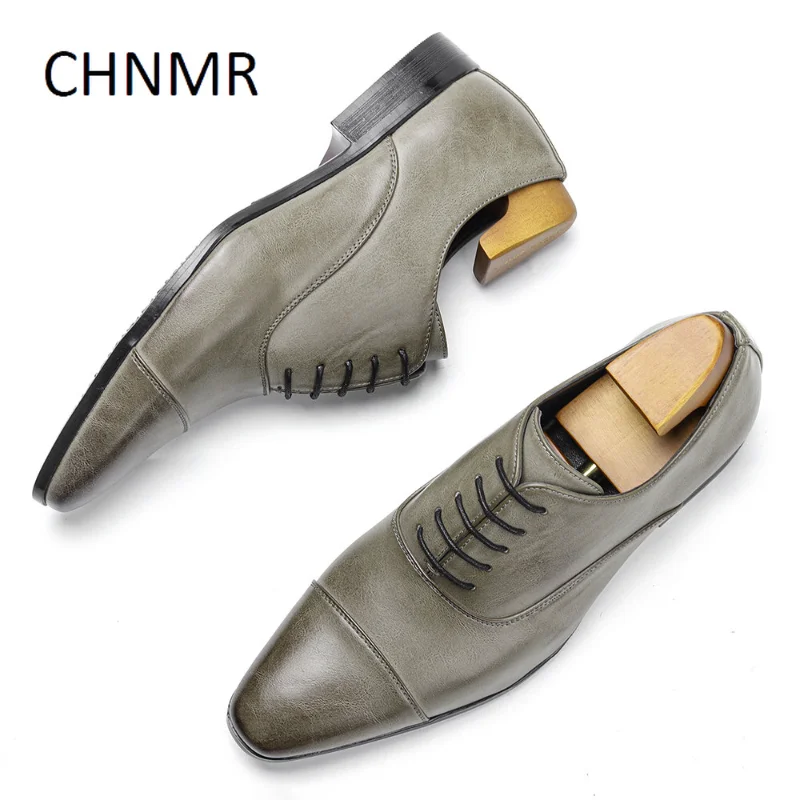 CHNMR Men's Dress Shoes Loafers Pointed toe Chelsea Business Casual Designer with Strap Fashion Popular Rubber Leather Big Size
CHNMR Men's Dress Shoes Loafers Pointed toe Chelsea Business Casual Designer with Strap Fashion Popular Rubber Leather Big Size