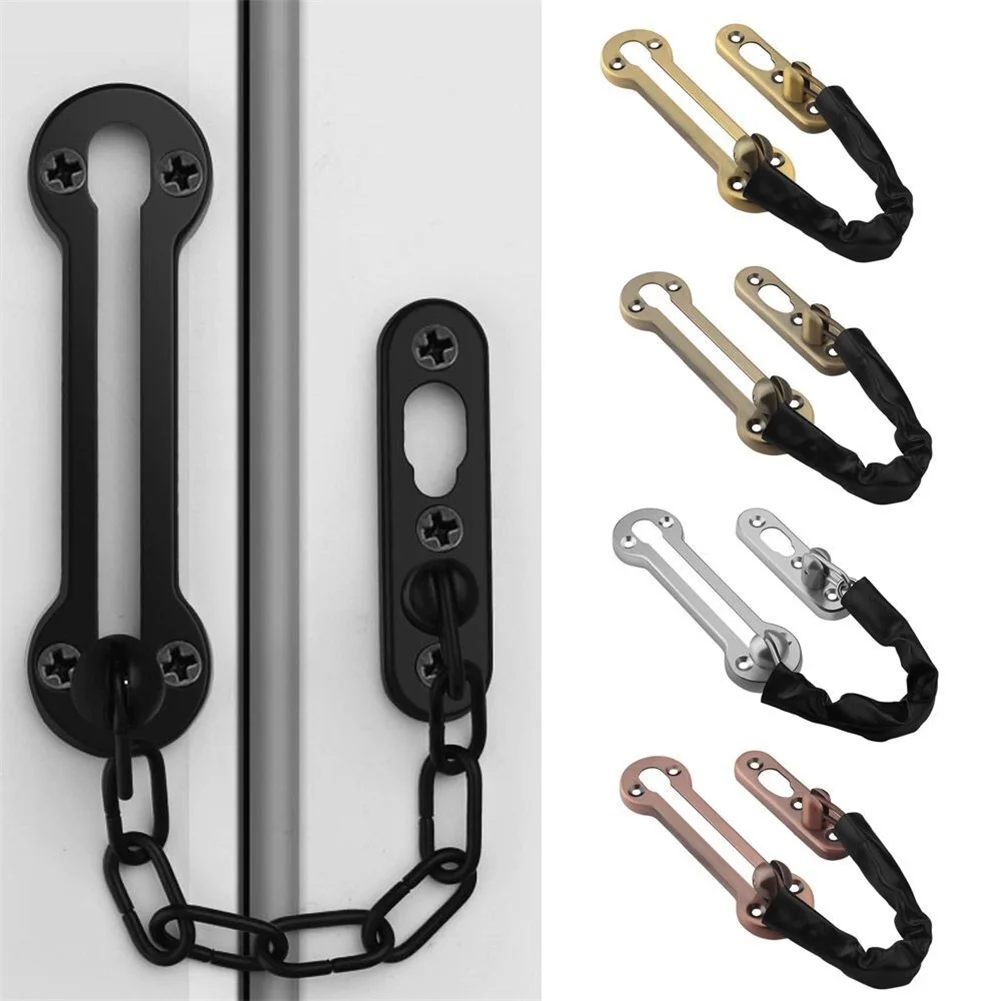 Stainless Steel Door Safety Guard Chain Security Bolt Locks Cabinet Latch Anti-theft Security Limiter Tools Hardware
Stainless Steel Door Safety Guard Chain Security Bolt Locks Cabinet Latch Anti-theft Security Limiter Tools Hardware