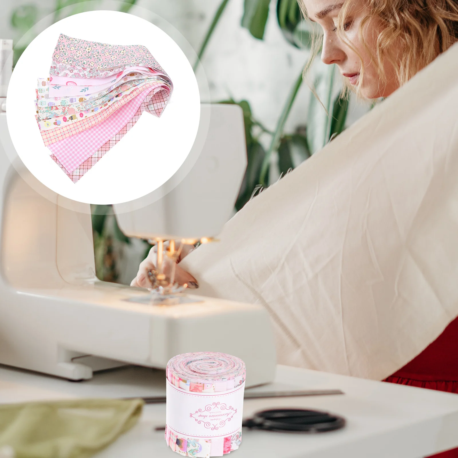 Fabric Sewing Diy Patchwork Strips Cotton Quilting Cloth Squares Roll Colorful Quilted Rolls Craft Material Bundles Bundle Strip
Fabric Sewing Diy Patchwork Strips Cotton Quilting Cloth Squares Roll Colorful Quilted Rolls Craft Material Bundles Bundle Strip