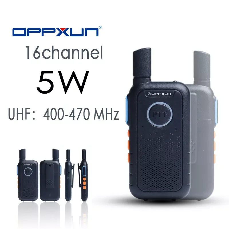 Новая портативная рация OPPXUN 5 Вт, двухсторонняя радиостанция UHF VOX, зарядка через USB, приемопередатчик, коммуникатор, рация
Новая портативная рация OPPXUN 5 Вт, двухсторонняя радиостанция UHF VOX, зарядка через USB, приемопередатчик, коммуникатор, рация
