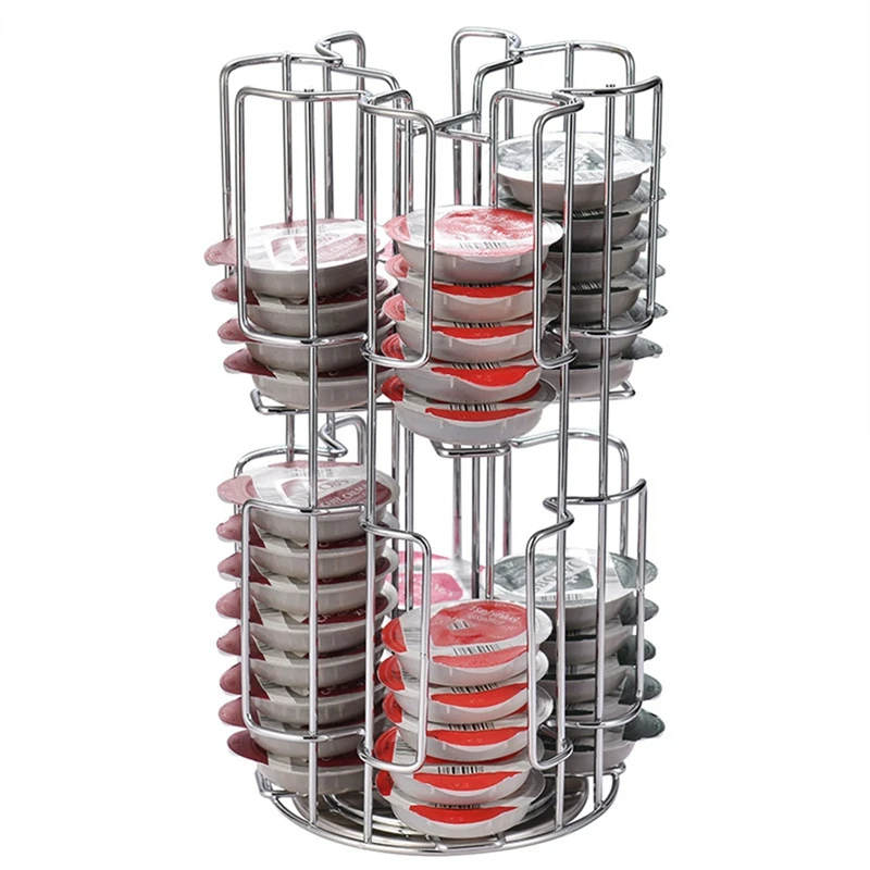 Suitable For 64Pcs Capsules Tassimo Rotatable Practical Coffee Capsules Storage Stand For
Suitable For 64Pcs Capsules Tassimo Rotatable Practical Coffee Capsules Storage Stand For