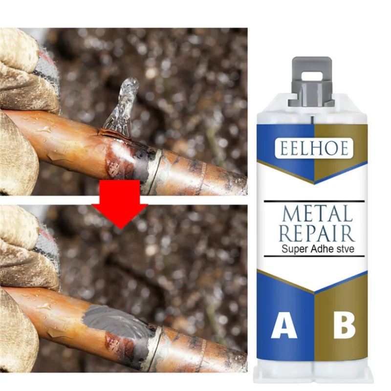 Casting adhesive AB Metal Cast Iron Repairing Adhesive Repair Glue Heat Resistance Cold Weld Metal Repair Adhesive Agent
Casting adhesive AB Metal Cast Iron Repairing Adhesive Repair Glue Heat Resistance Cold Weld Metal Repair Adhesive Agent
