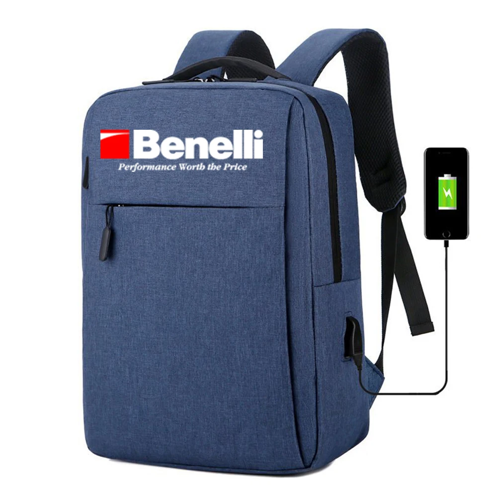 FOR Benelli Shotguns Logo New Waterproof backpack with USB charging bag Men's business travel backpack
FOR Benelli Shotguns Logo New Waterproof backpack with USB charging bag Men's business travel backpack
