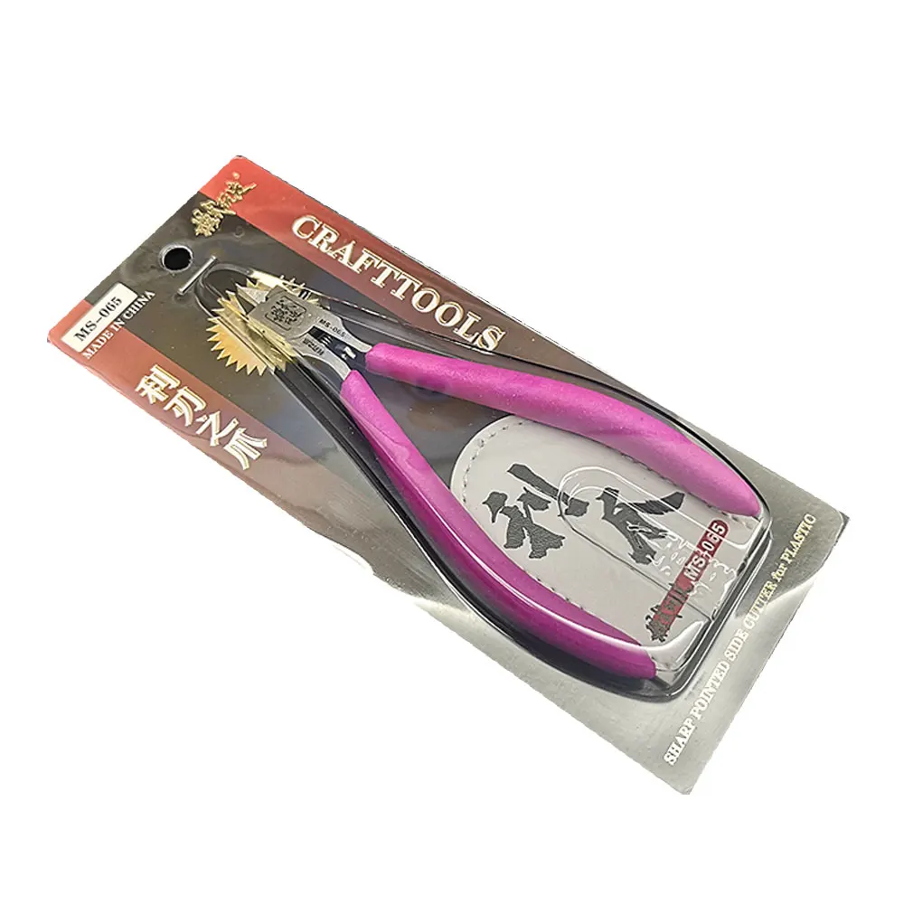 MS065 Carbon Steel Model Nipper Cutter Plier Single Edge DIY Hobby School Stationery Arts Crafts Handicraft Making Tools
MS065 Carbon Steel Model Nipper Cutter Plier Single Edge DIY Hobby School Stationery Arts Crafts Handicraft Making Tools
