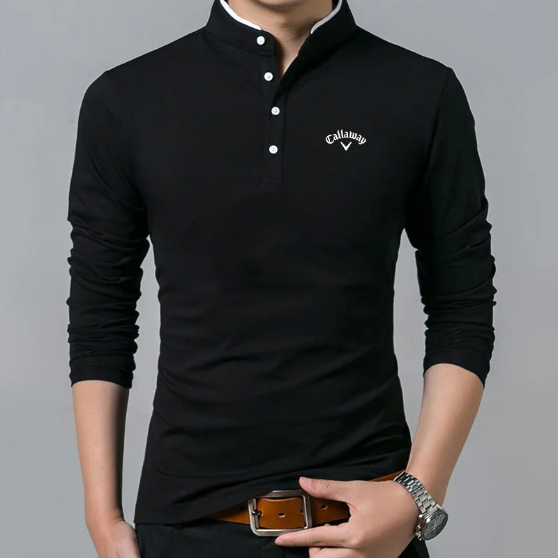2023 New Spring Men's Golf Long Sleeve Tee Classic Solid Color Young And Middle-aged Fashion Business Casual Men POLO Golf Shirt
2023 New Spring Men's Golf Long Sleeve Tee Classic Solid Color Young And Middle-aged Fashion Business Casual Men POLO Golf Shirt