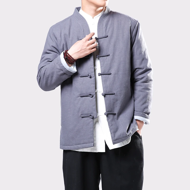 2022 Autumn and Winter Chinese Traditional Parka Men's Casual Retro Tang Suit Kung Fu Coat Men's Warm Cotton Coat
2022 Autumn and Winter Chinese Traditional Parka Men's Casual Retro Tang Suit Kung Fu Coat Men's Warm Cotton Coat