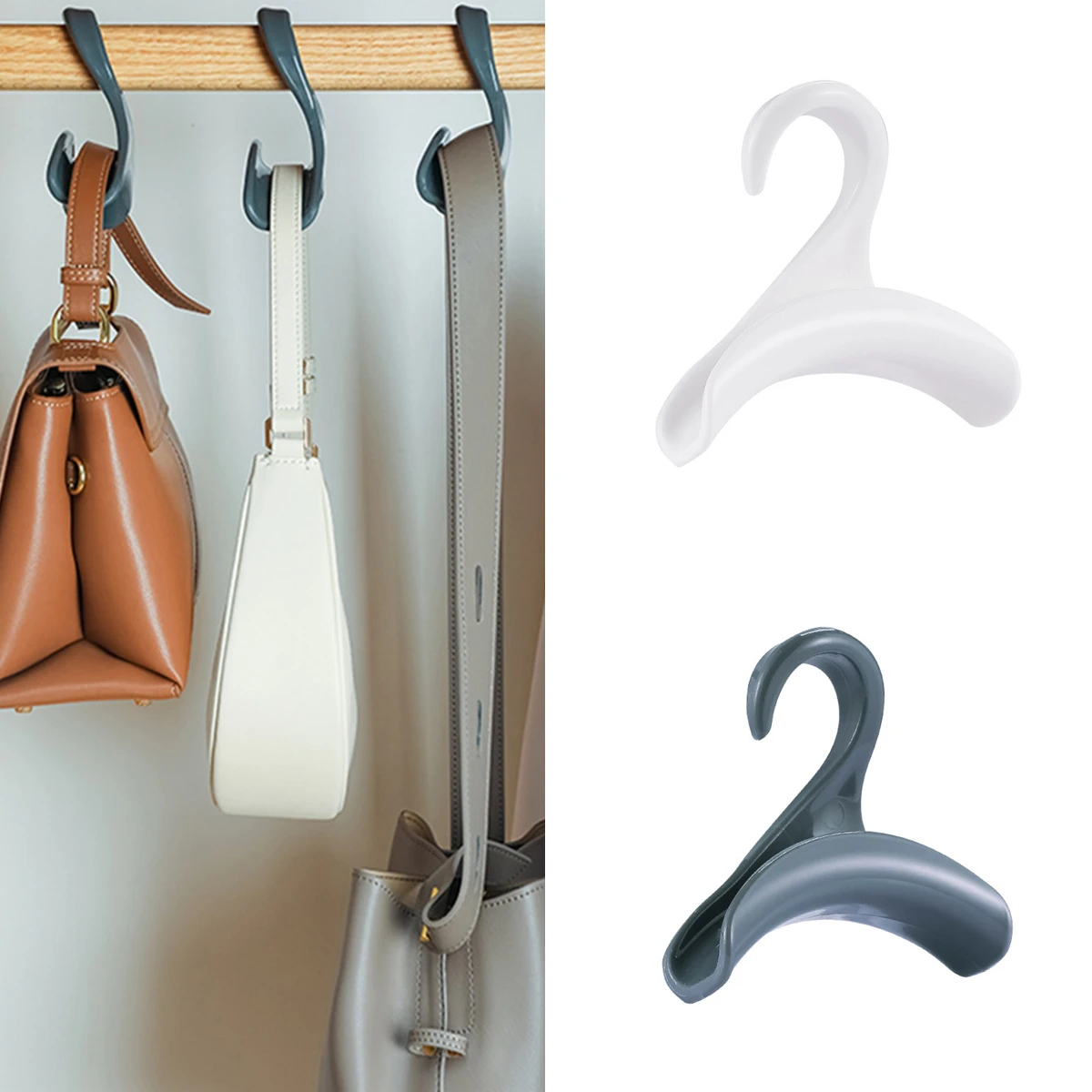 Durable Material Bag Rack Storage Rack Home Closet Hat Scarf Shawl Wallet Handbag Storage Bag Japanese Style Arched Hanger Hook
Durable Material Bag Rack Storage Rack Home Closet Hat Scarf Shawl Wallet Handbag Storage Bag Japanese Style Arched Hanger Hook