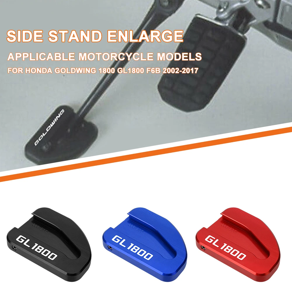Motorcycle Accessories For HONDA GL1800 Goldwing Gold Wing GL1800 GL 1800 2002-2018 Side Stand Extension Kickstand Enlarger Pad 
Motorcycle Accessories For HONDA GL1800 Goldwing Gold Wing GL1800 GL 1800 2002-2018 Side Stand Extension Kickstand Enlarger Pad
