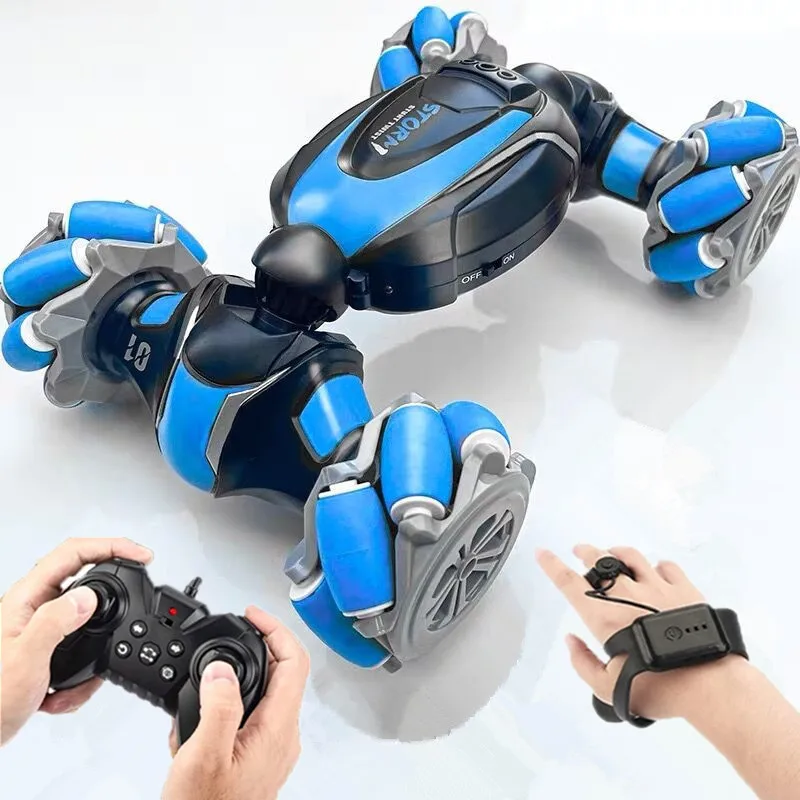 RC all-wheel-drive remote control vehicle wireless gesture sensing 2.4G toy light music drift dance twist stunt car children
RC all-wheel-drive remote control vehicle wireless gesture sensing 2.4G toy light music drift dance twist stunt car children