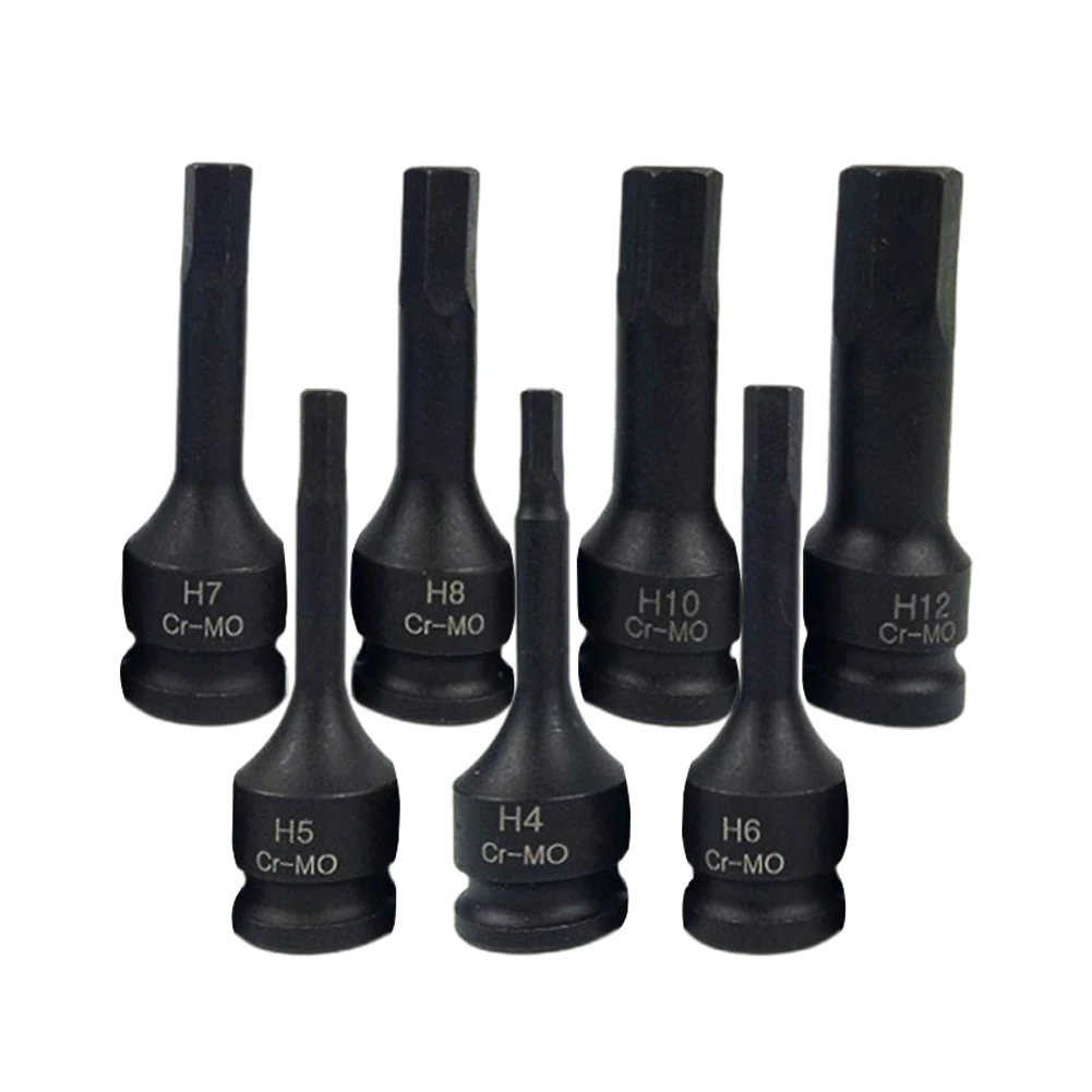Socket Impact Sleeve Handle Power Tool 6-point Black CR0 Steel H10/10mm H12/12mm H4/4mm H5/5mm H6/6mm H7/7mm H8/8mm
Socket Impact Sleeve Handle Power Tool 6-point Black CR0 Steel H10/10mm H12/12mm H4/4mm H5/5mm H6/6mm H7/7mm H8/8mm