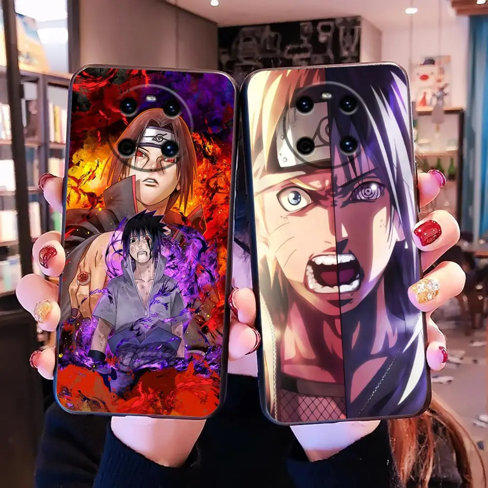 

I-Itachi S-Sasuke K-Kakashi Phone Funda Case For HUAWEI P50 P40 P30 P20 P10 P9 P8 Plus MATE 30 20 20X 10 9 8 Pro Case Capa Shell