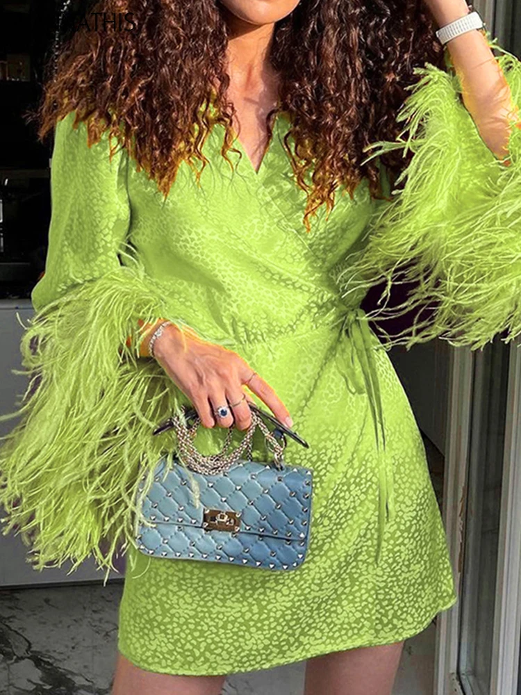 WannaThis Y2K Fuzzy V Neck Mini Shirts Dresses Women Long Sleeve Print Folds Evening Clubwear Sexy Vintage Party Vestidos 2022
WannaThis Y2K Fuzzy V Neck Mini Shirts Dresses Women Long Sleeve Print Folds Evening Clubwear Sexy Vintage Party Vestidos 2022