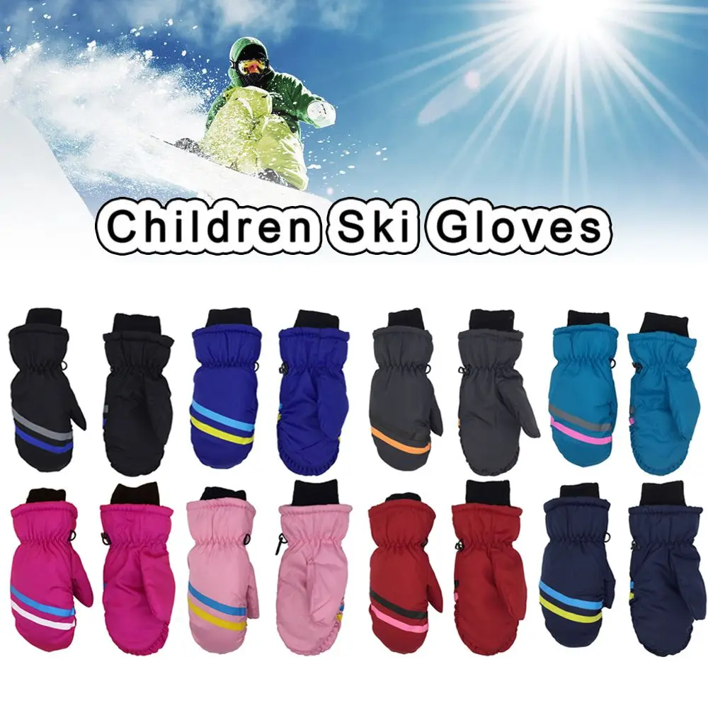 Windproof Waterproof Thicken Warm Children Kids Snow Snowboard Outdoor Riding Long-sleeved Mitten Children Ski Gloves
Windproof Waterproof Thicken Warm Children Kids Snow Snowboard Outdoor Riding Long-sleeved Mitten Children Ski Gloves