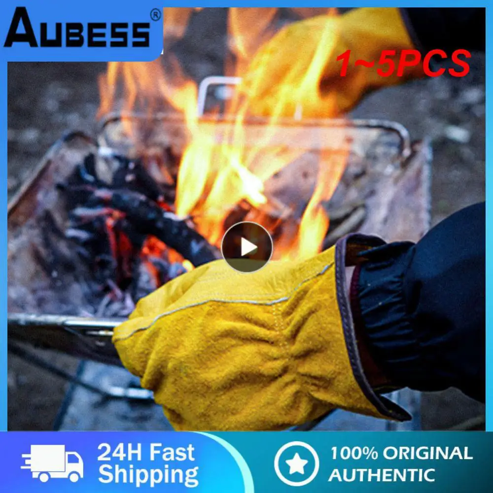 1~5PCS Men Work Gloves Soft Cowhide Driver Hunting Driving Farm Garden Welding Security Protection Safety Workers Mechanic Glove
1~5PCS Men Work Gloves Soft Cowhide Driver Hunting Driving Farm Garden Welding Security Protection Safety Workers Mechanic Glove
