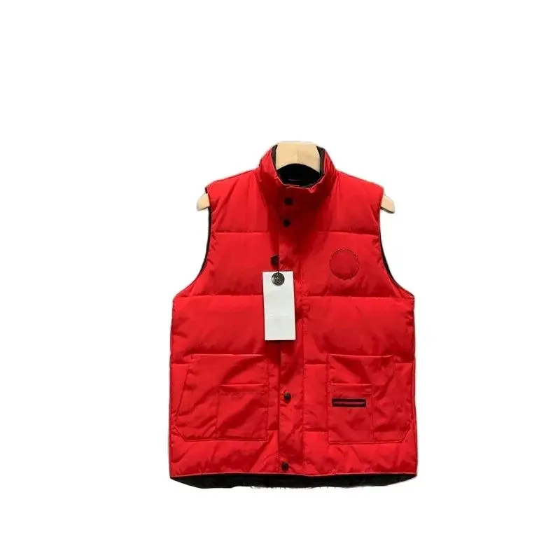 Men's and women's down vests for autumn and winter Multi-colored jacket Solid color stand collar leisure To keep warm fashi
Men's and women's down vests for autumn and winter Multi-colored jacket Solid color stand collar leisure To keep warm fashi