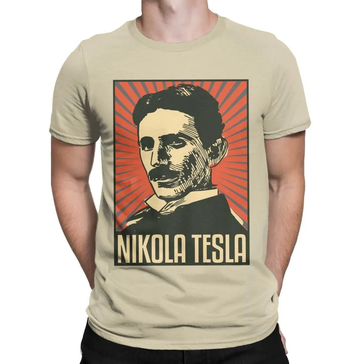Nikola Tesla Science Engineer Men's T Shirts Physicist Novelty Tee Shirt Short Sleeve Round Neck T-Shirt Cotton New Clothing
Nikola Tesla Science Engineer Men's T Shirts Physicist Novelty Tee Shirt Short Sleeve Round Neck T-Shirt Cotton New Clothing