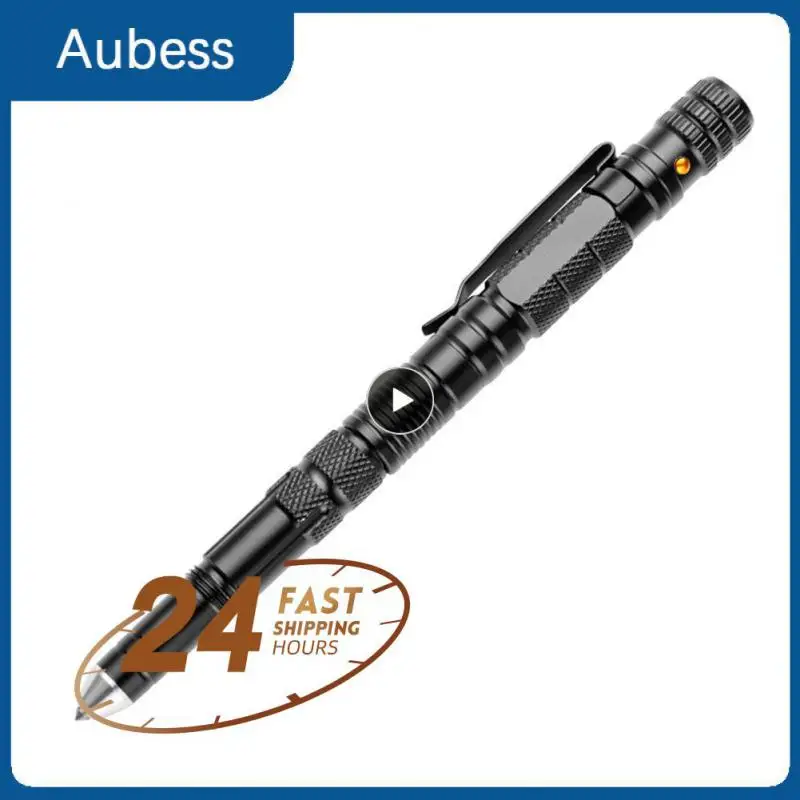 1~8PCS Multi Function Tactical Pen Emergency Flashlight Screwdriver Bottle Opener Window Breaker Outdoor Survival Self Rescue
1~8PCS Multi Function Tactical Pen Emergency Flashlight Screwdriver Bottle Opener Window Breaker Outdoor Survival Self Rescue