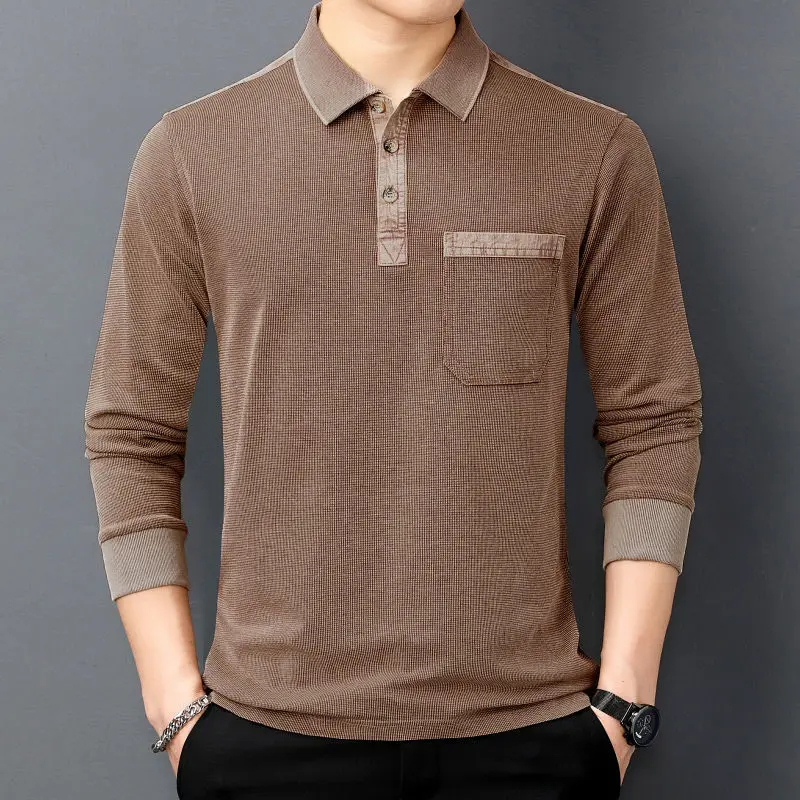 Fashion Loose Oversized Breathable Jacket Summer Luxury Men's Long Sleeve New Cotton Embroidered Business Polo Shirt M-4XL B13 
Fashion Loose Oversized Breathable Jacket Summer Luxury Men's Long Sleeve New Cotton Embroidered Business Polo Shirt M-4XL B13