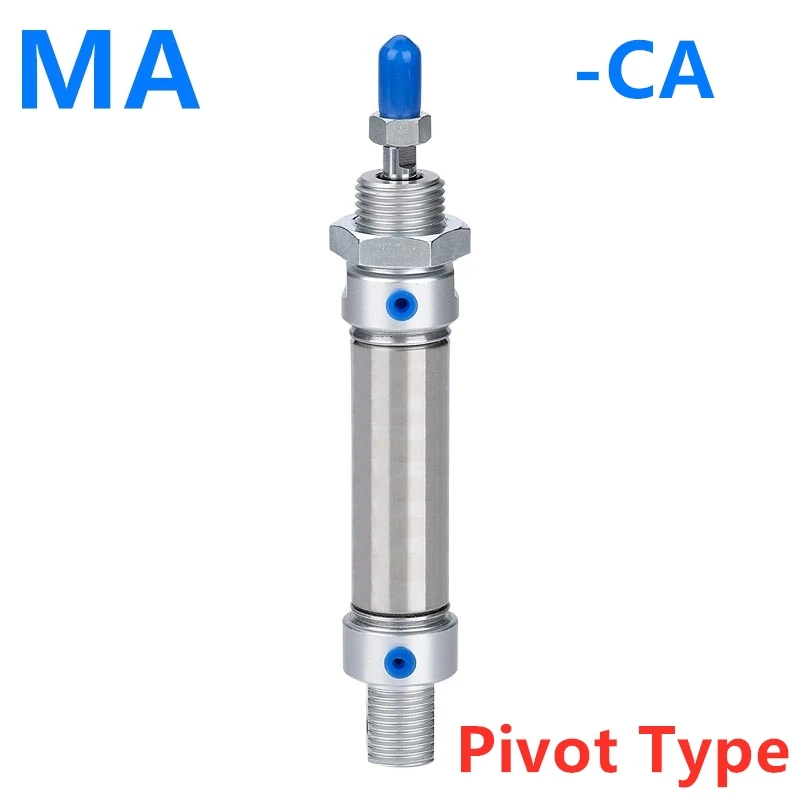 

MA 16 20 25 32 40 Flat-end AirTAC Type Pneumatic Cylinder Stroke 25 50 100 125 150 200 mm Stainless Steel Double Action Mini Air